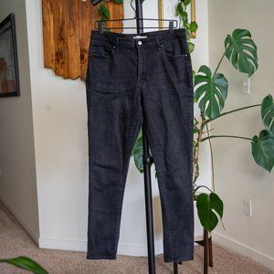 Women's Levi's 721 Black High Rise Skinny Jeans